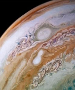 Jupiter Space paint by numbers
