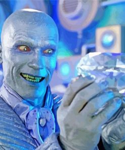 Mr Freeze Characters paint by numbers