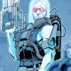 Mr Freeze Film paint by numbers