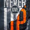 Never Give Up Motivation paint by numbers