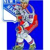 New York Rangers Player paint by number