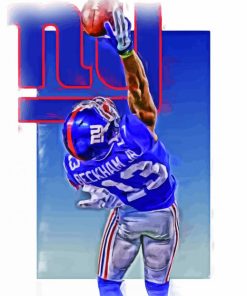 Odell Beckham Jr Art paint by numbers
