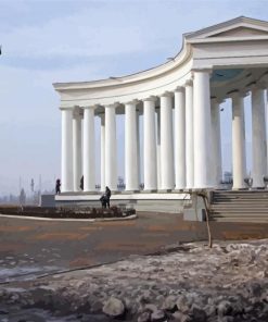 Odessa Colonnade Of Vorontsov Palace paint by numbers