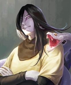 Orochimaru Naruto Anime paint by numbers