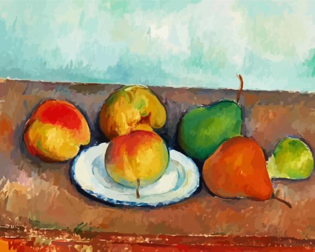 Paul Cezanne Impressionist Arts paint by numbers