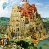 Pieter Bruegel The Tower Of Babel paint by number