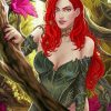 Poison Ivy Illustration paint by number