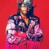 Randy Savage Wrestler paint by number