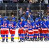 Rangers New York Team paint by numbers