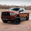 Red RAM Dodge Truck paint by number
