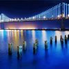 San Francisco Bridge At Night paint by numbers