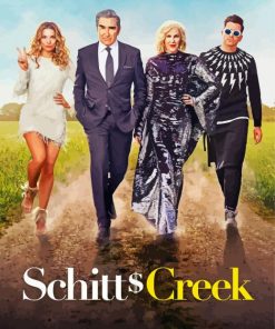 Schitts Creek Sitcom Poster paint by number