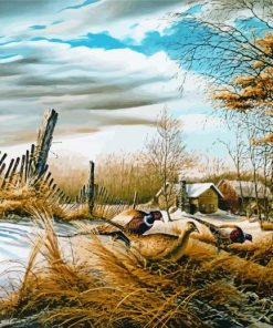 Seed Hunters By Redlin Art paint by number