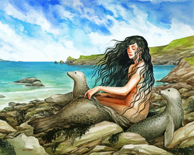 Selkie Art paint by number