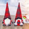 Small Red Winter Gnomes paint by number