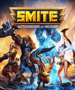 Smite Game Poster paint by number