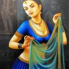 South Indian Lady paint by number