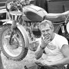 Steve Mcqueen Smoking paint by number