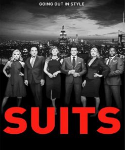 Suits Serie paint by numbers