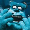 Sully Monsters Inc Cartoon paint by numbers