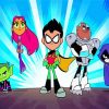 Teen Titans paint by numbers