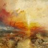 The Fighting Temeraire By J M W Turner paint by numbers