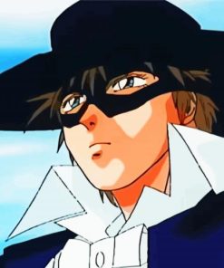 The Legend Of Zorro Japanese Anime paint by number