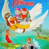 The Rescuers Disney paint by numbers