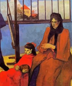 The Schuffenecker Family Gauguin paint by number