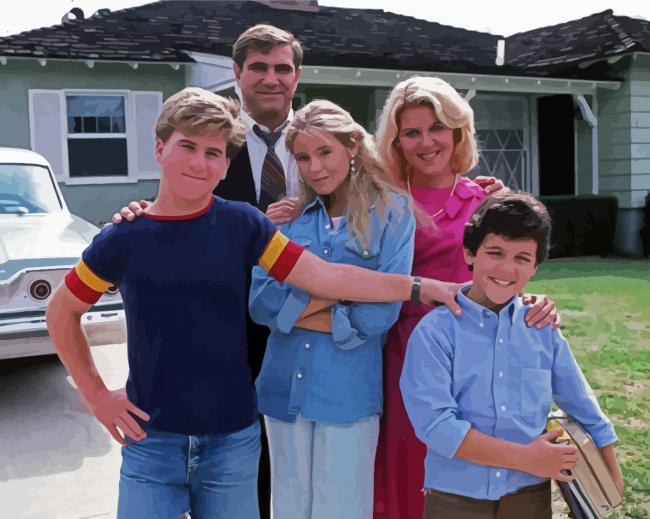 The Wonder Years Tv Serie paint by number