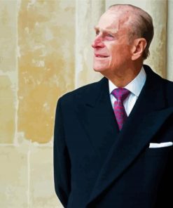 The Prince Philip Illustration paint by number