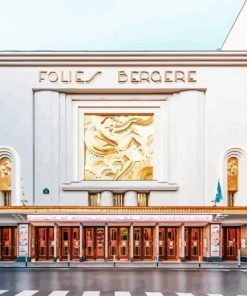 Theater Folie Bergère paint by numbers