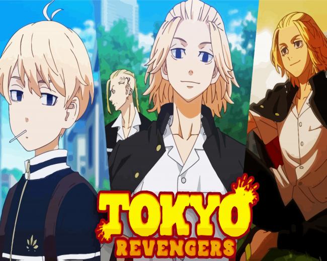 Tokyo Revengers Anime paint by numbers