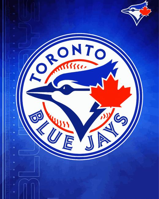 Toronto Blue Jays Logo paint by numbers