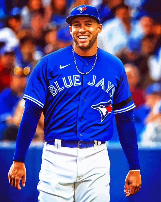 Toronto Blue Jays Player paint by numbers