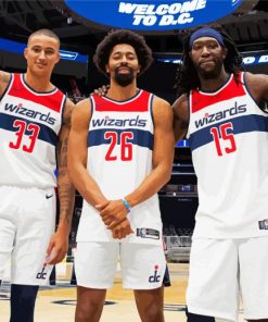Washington Wizards Players paint by number