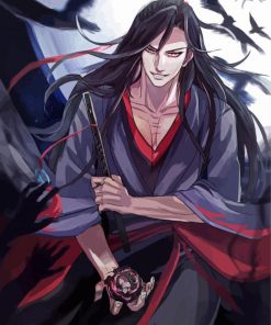 Wei Wuxian Anime paint by numbers