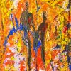 Abstract Figure Couple paint by number