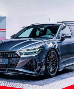 Aesthetic Audi RS6 paint by number
