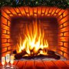 Aesthetic Fire Place Art paint by number