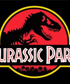 Aesthetic Jurassic Park paint by number