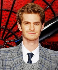 Andrew Garfield Spiderman paint by numbers