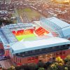 Anfield Liverpool Stadium paint by number