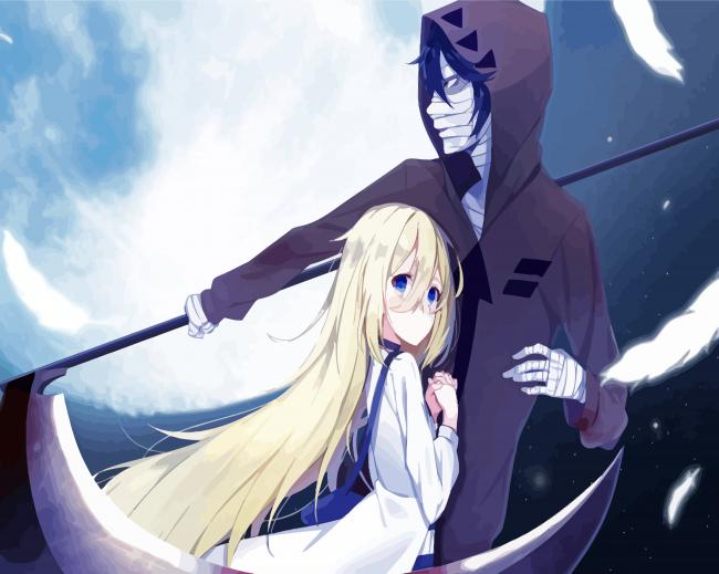 Angels Of Death Characters paint by number