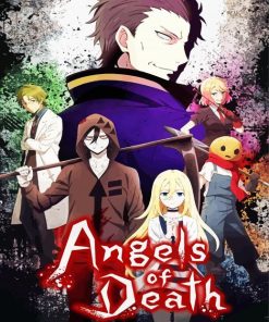 Angels Of Death Video Game paint by number