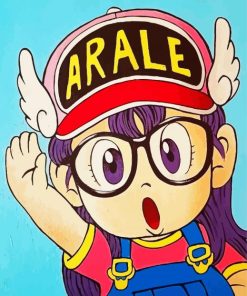 Arale paint by number