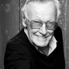 Black And White Stan Lee paint by number