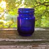 Blue Glass Jar Bottle paint by number