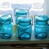 Blue Jars paint by number