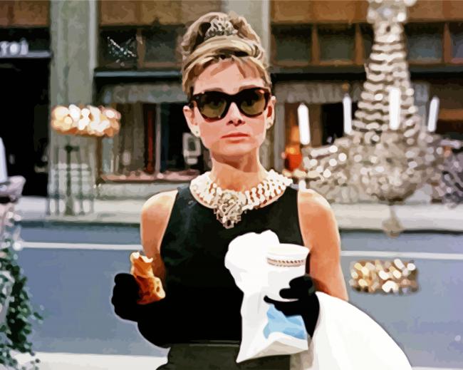 Breakfast At Tiffanys paint by number